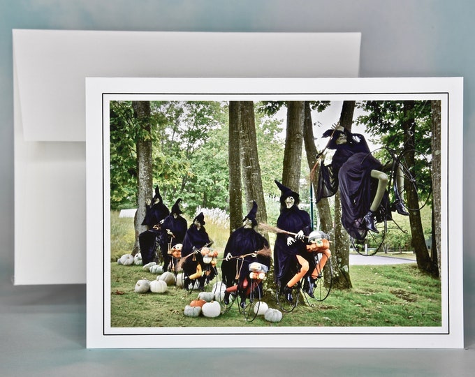 Autumn - Fall Photo Note Card - Blank Note Card - Six Witches  53-0932