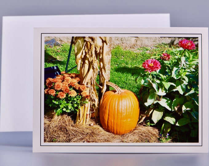 Fall Harvest Note Card - Blank Note Card  71-9293