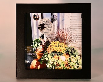 Small Framed Art - Fall/Autumn - Wall or Tabletop  F44-71-7123