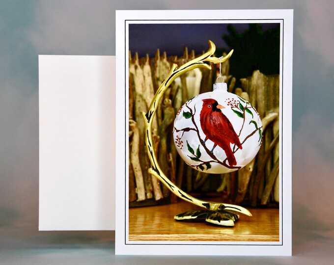 Christmas Cards - Set of 8 with Envelopes - Winter Cardinal  81-4439