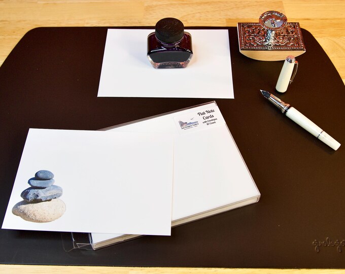 Nature Inspired FLAT Notecards with Envelopes, 10 ct. - Cairn - 41-0060