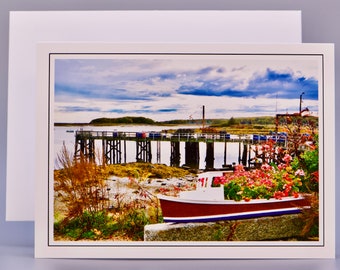 Blank Note Card - Coastal Tranquility - Coastal Art  71-9007