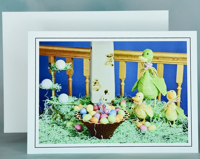 Easter Spring Note Card - Blank Note Card - Easter Greeting Card  71-0913