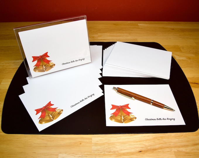 Holiday Flat Cards -Holiday Snowman - Set of 10 with Envelopes - 40-0600