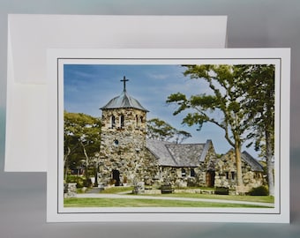 Coastal Note Card - Blank Note Card - Sea Farer's Church  71-1941