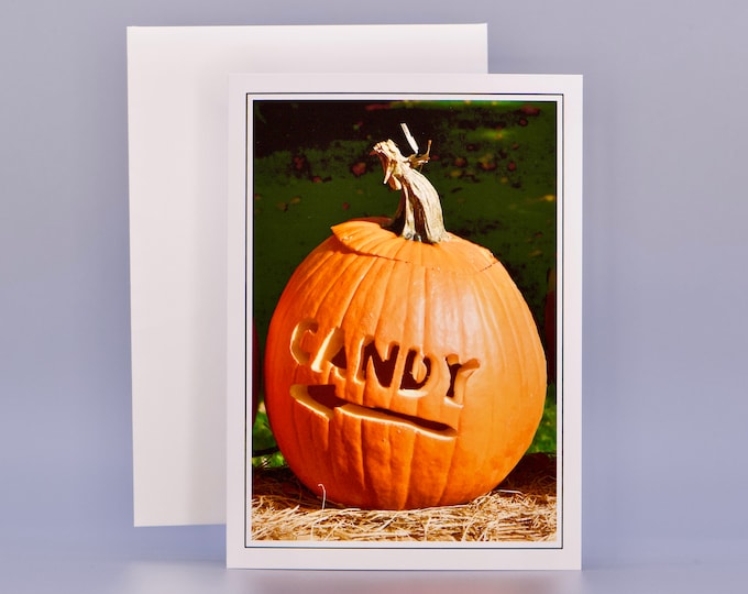 Fall - Harvest - Halloween Note Card - Blank Inside  71-9326