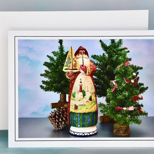 Christmas Cards - Set of 8 - Old World Nordic Santa  81-5136