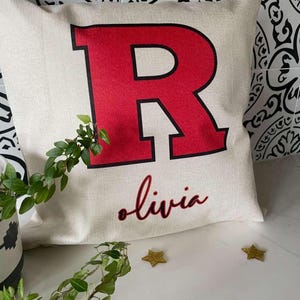 Pillow Party College Acceptance Personalized Pillow College Bed Party