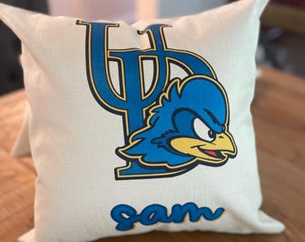 Pillow Party College Acceptance Personalized Pillow College Bed Party