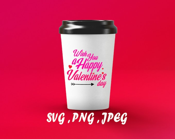 Happy Valentines Day SVG, Valentines Day Svg, Valentines Shirt Svg, Valentines cut file, Heart Svg, Valentines Heart svg, Instant Download