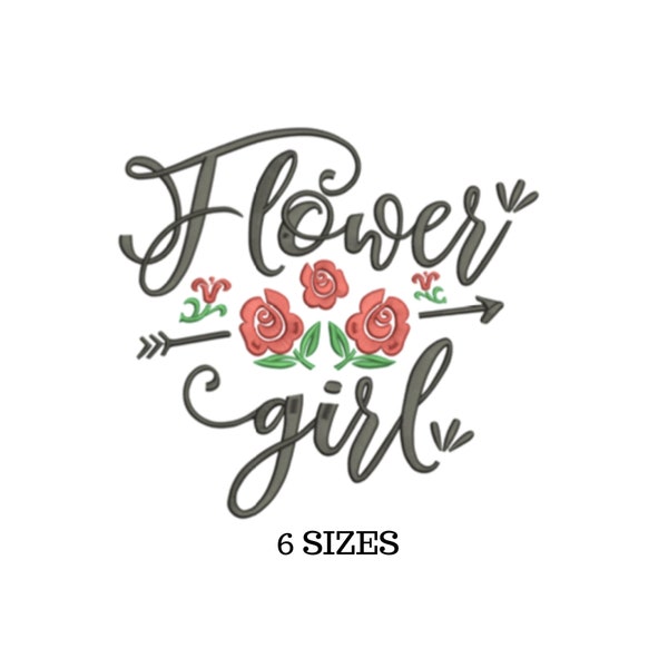 Flower Girl Gift, Flower Girl Embroidery, Flower Girl, Be My Flower Girl, Shirt Embroidery, Flower Girl Present