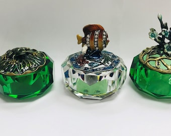 Crystal Base Jewelry Box