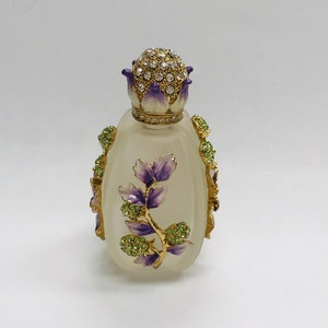 Vintage Cristiani Collezione  Perfume Bottle with crystals