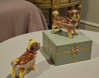 Pug Trinket Box