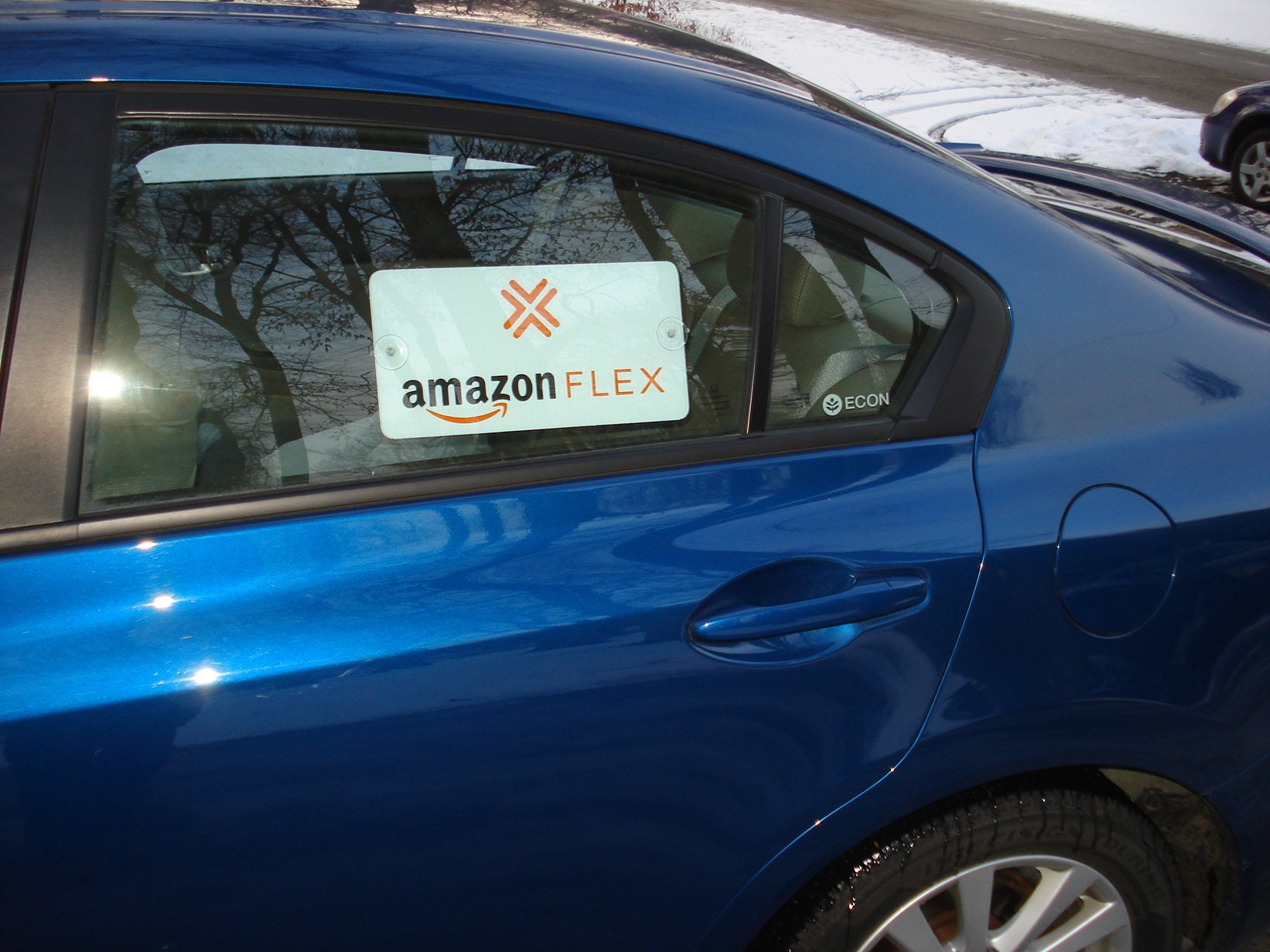 2 AMAZON FLEX Car Vehicle Window SIGNS 6 x 12 with Etsy