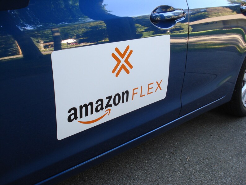1 gran AMAZON FLEX 100 Car Vehicle SIGN 12 x Etsy