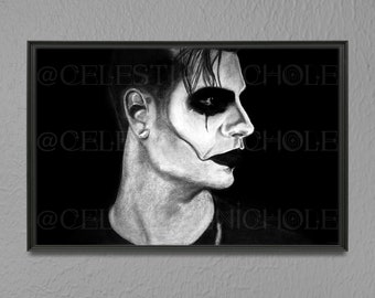 Spencer Charnas | Ice Nine Kills | A Grave Mistake | The Silver Scream | 17”x11” Fan Art Print