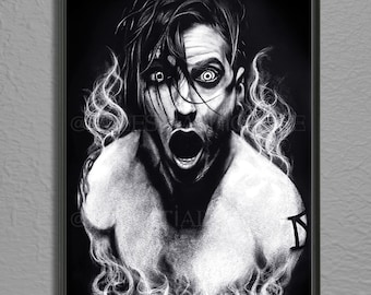 Spencer Charnas | Ice Nine Kills | The Burning | 11"x17" Fan Art Print