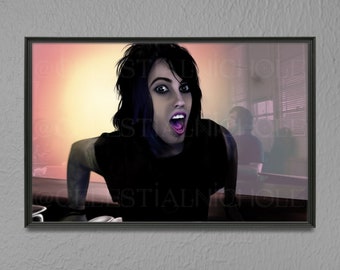 Ronnie Radke | Situations | Escape the Fate | Dying Is Your Latest Fashion | Falling In Reverse | 17”x11” Fan Art Print