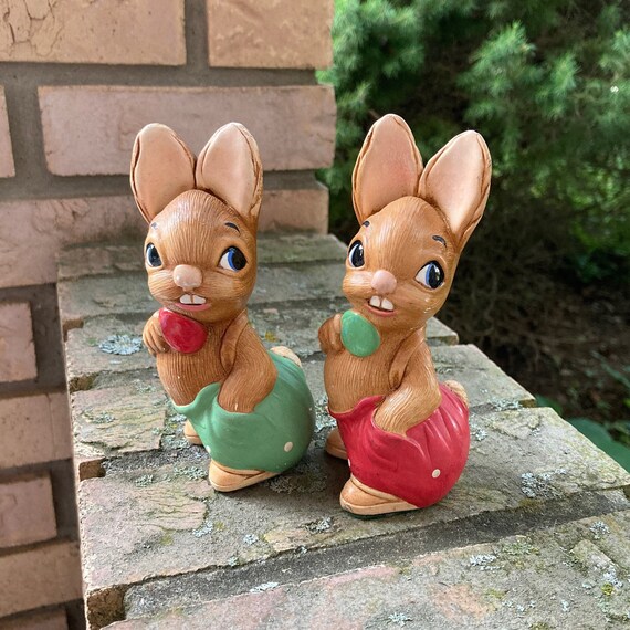 Vintage PENDELFIN Bunny robert Rabbit Figurine W/ - Etsy