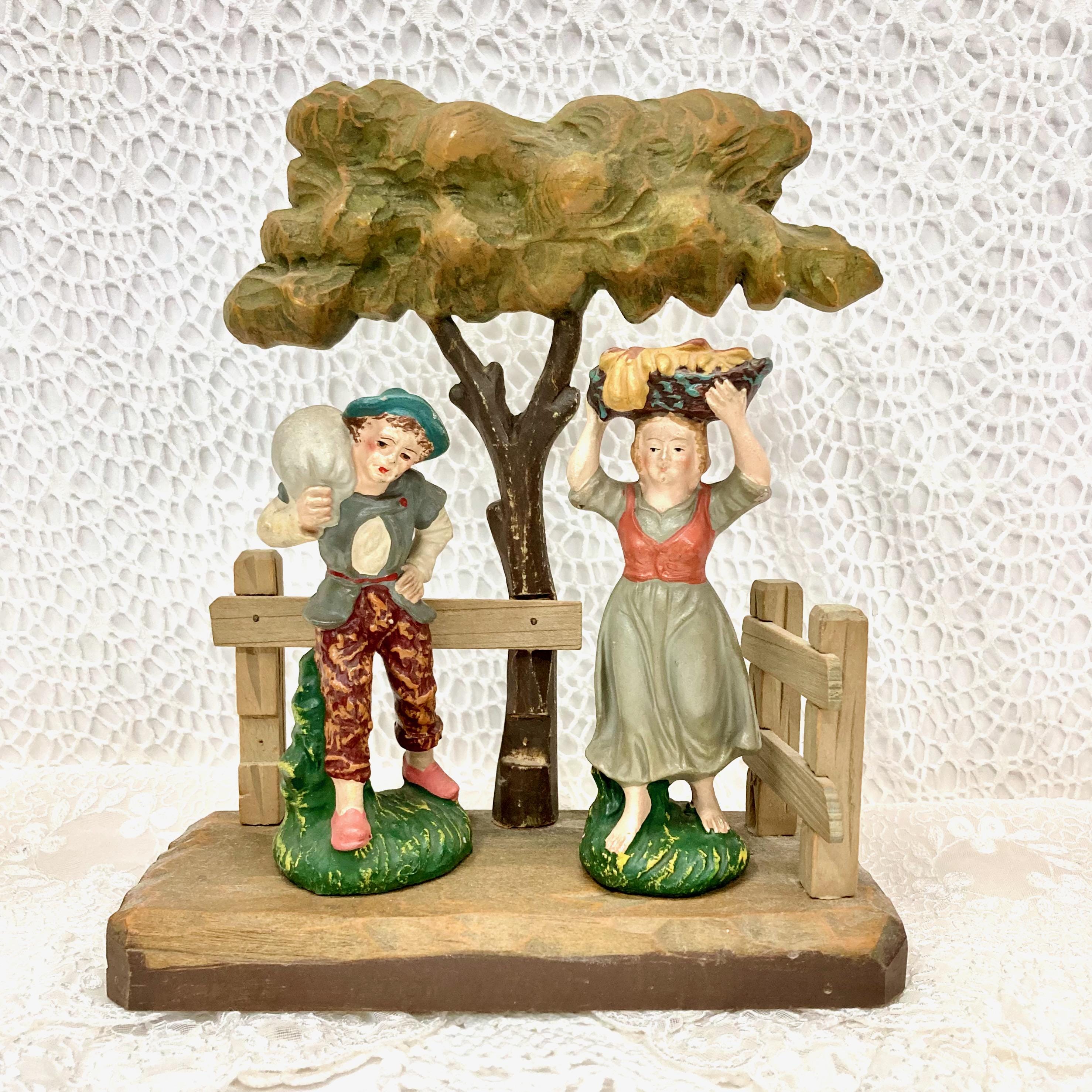 Anri Wood Figures - Etsy
