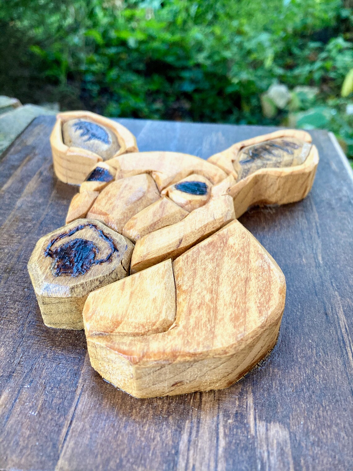 Vintage Intarsia Wood Deer Wall Art 3D Raised Marquetry Doe Etsy