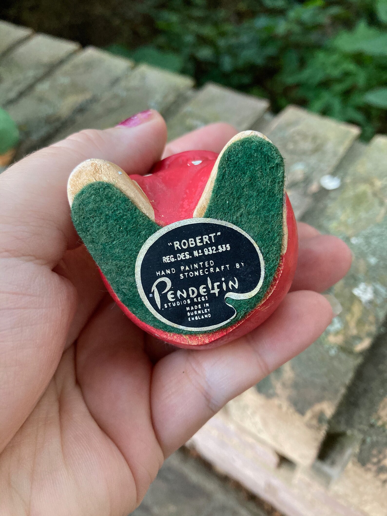 Vintage PENDELFIN Bunny robert Rabbit Figurine W/ - Etsy