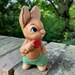 Vintage PENDELFIN Bunny robert Rabbit Figurine W/ - Etsy