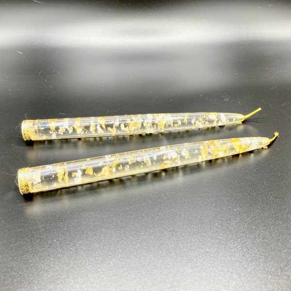 Lucite Taper Candles Etsy