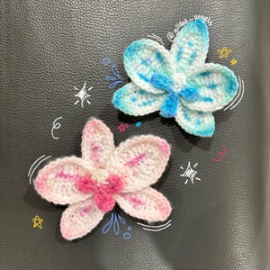 Orchid Keychain