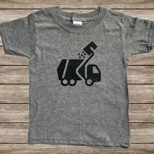 Boys Truck Shirt Kids Truck Shirt Garbage Truck Shirt Etsy