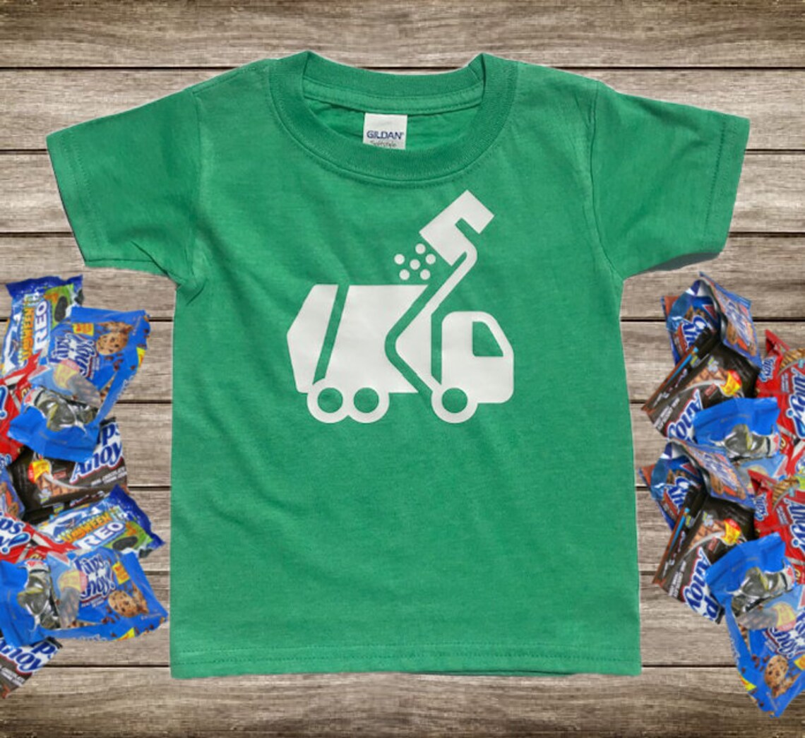 Boys Truck Shirt Kids Truck Shirt Garbage Truck Shirt Etsy