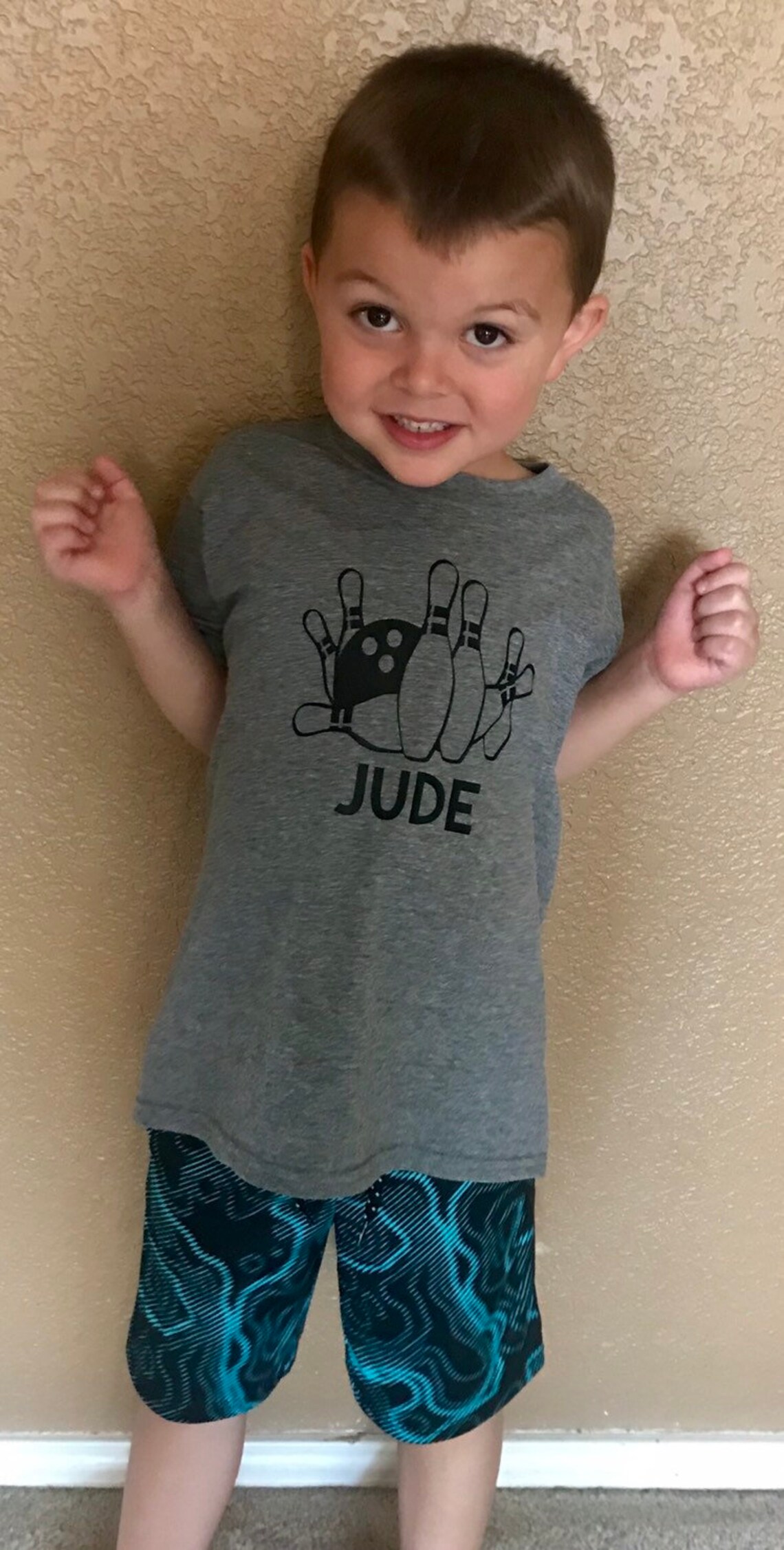 Kids Bowling Shirt Boys Bowling Shirt Customized Bowling Etsy