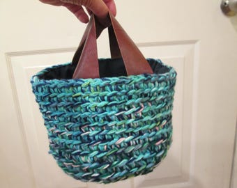Turquoise Basket