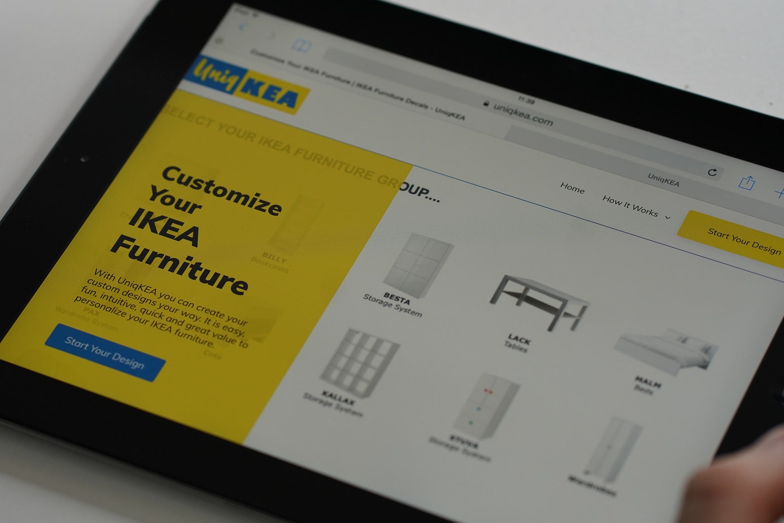 Customizable IKEA Furniture Wallpaper Etsy