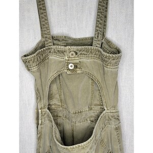 Free People Go West Tie Waist Utility Jumpsuit/Overalls Size XSmall image 7