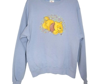 Disney Vintage Winnie the Pooh Bear CrewNeck Sweatshirt sz S