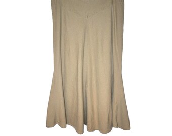 Requisitos: Falda midi de mezcla de lino - Talla 16