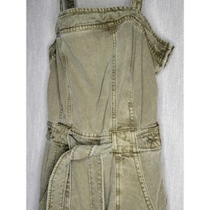 Free People Go West Tie Waist Utility Jumpsuit/Overalls Size XSmall image 2