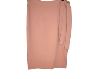 Falda lápiz rosa con lazo lateral, talla 8, nueva sin etiqueta, de Express.