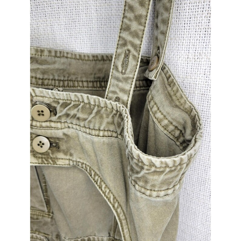 Free People Go West Tie Waist Utility Jumpsuit/Overalls Size XSmall image 6