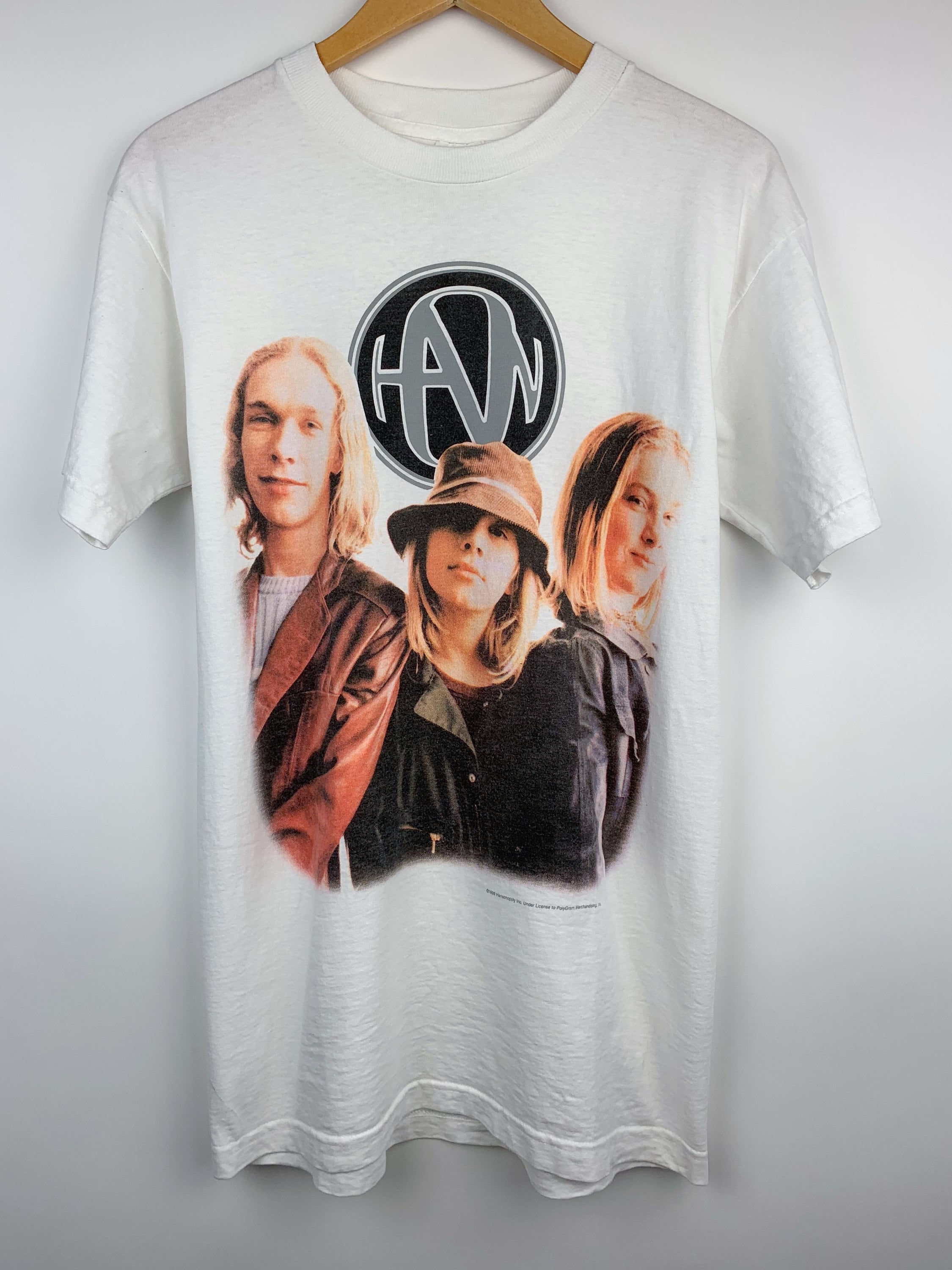 90s ヴィンテージ HANSON ハンソン Tシャツ  バンド ロック 楽天市場】古着 90年代 HANSON ハンソン バンドTシャツ バンT