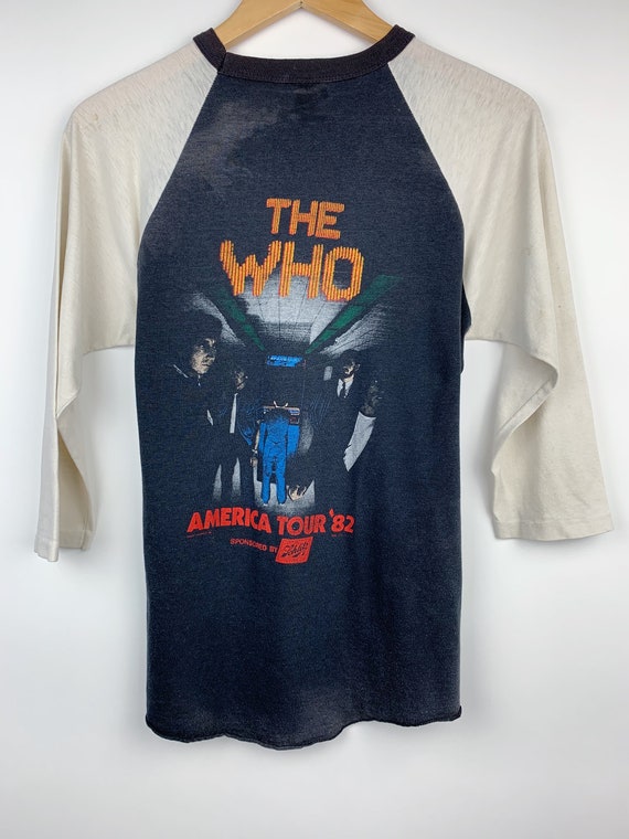 Vintage the Who 1982 American Tour Band T Shirt - Etsy