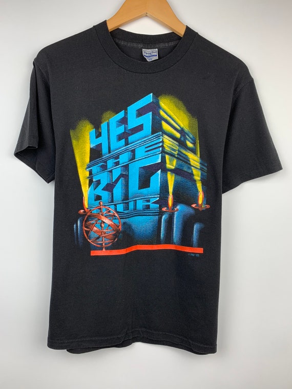 Vintage Yes Band T Shirt The Big Generator Tour 19