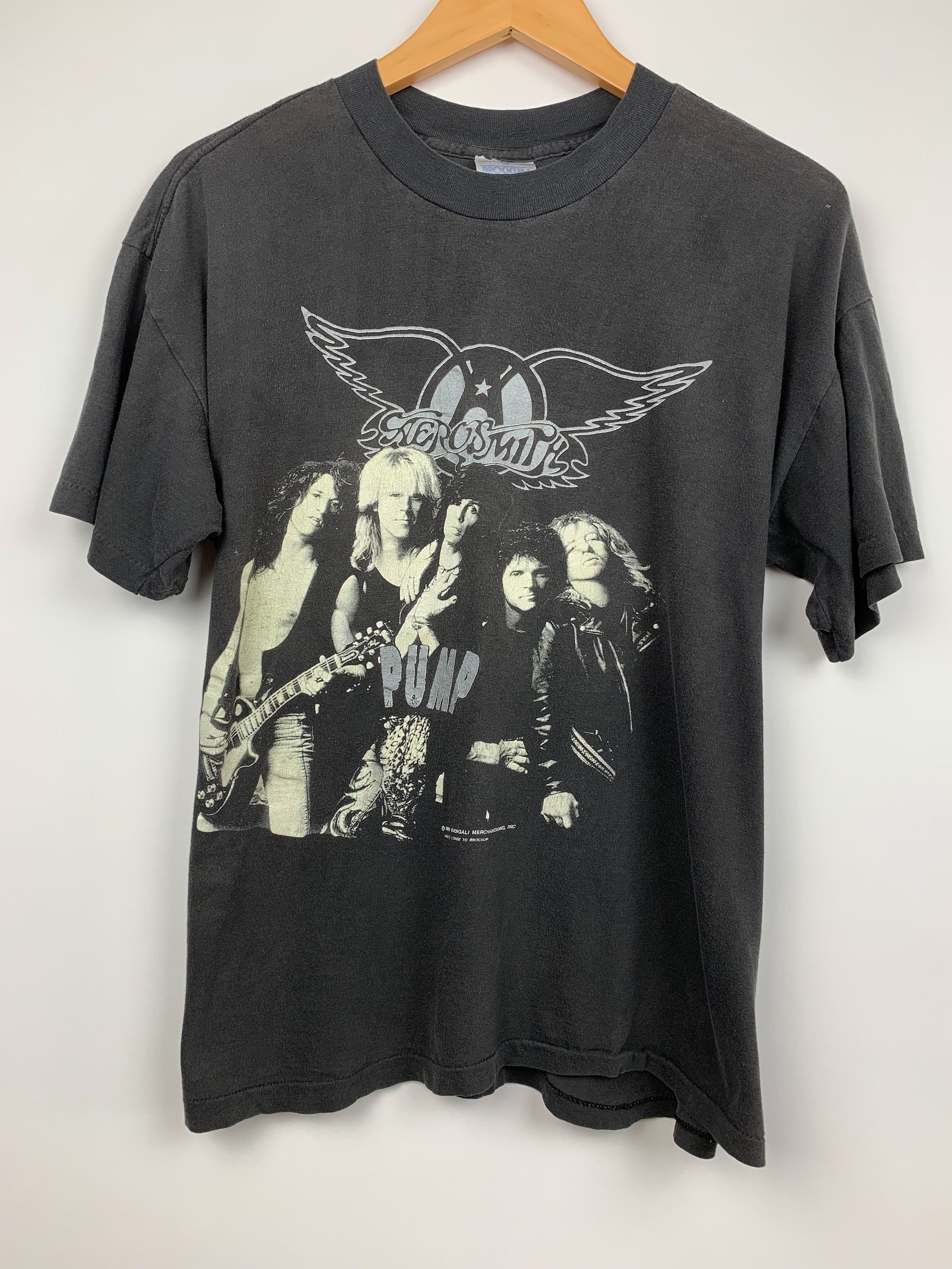 Vintage Aerosmith 1989 Pump Tour Brockum T Shirt - Etsy