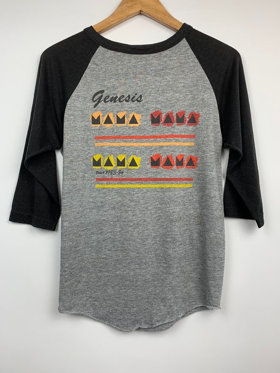 Vintage Genesis Mama Tour Band T Shirt 1984