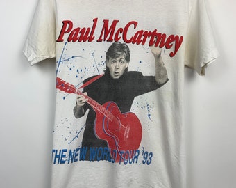 Vintage 2005 Paul Mccartney US Concert Tour Band T-shirt / Band