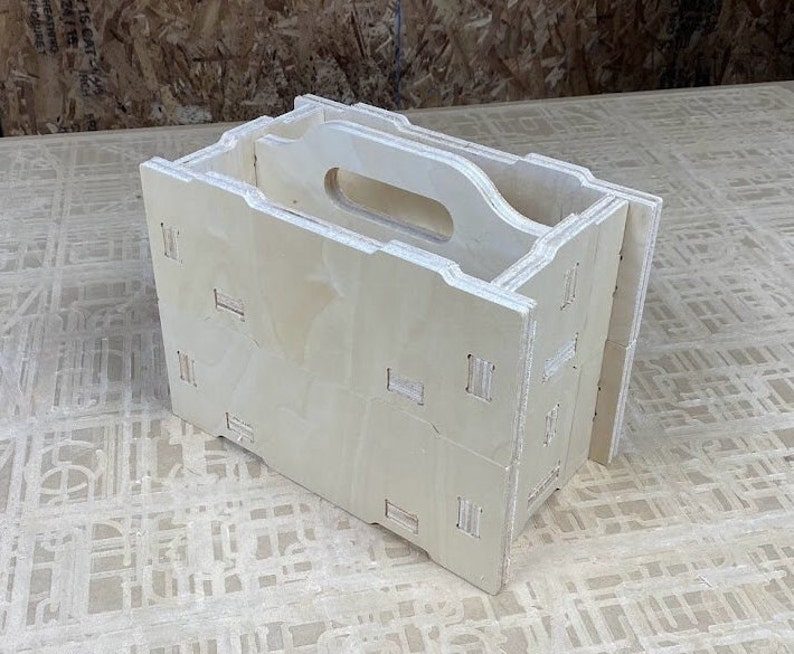Stackable Tool Tote Box CNC Router Files CNC Router Your - Etsy