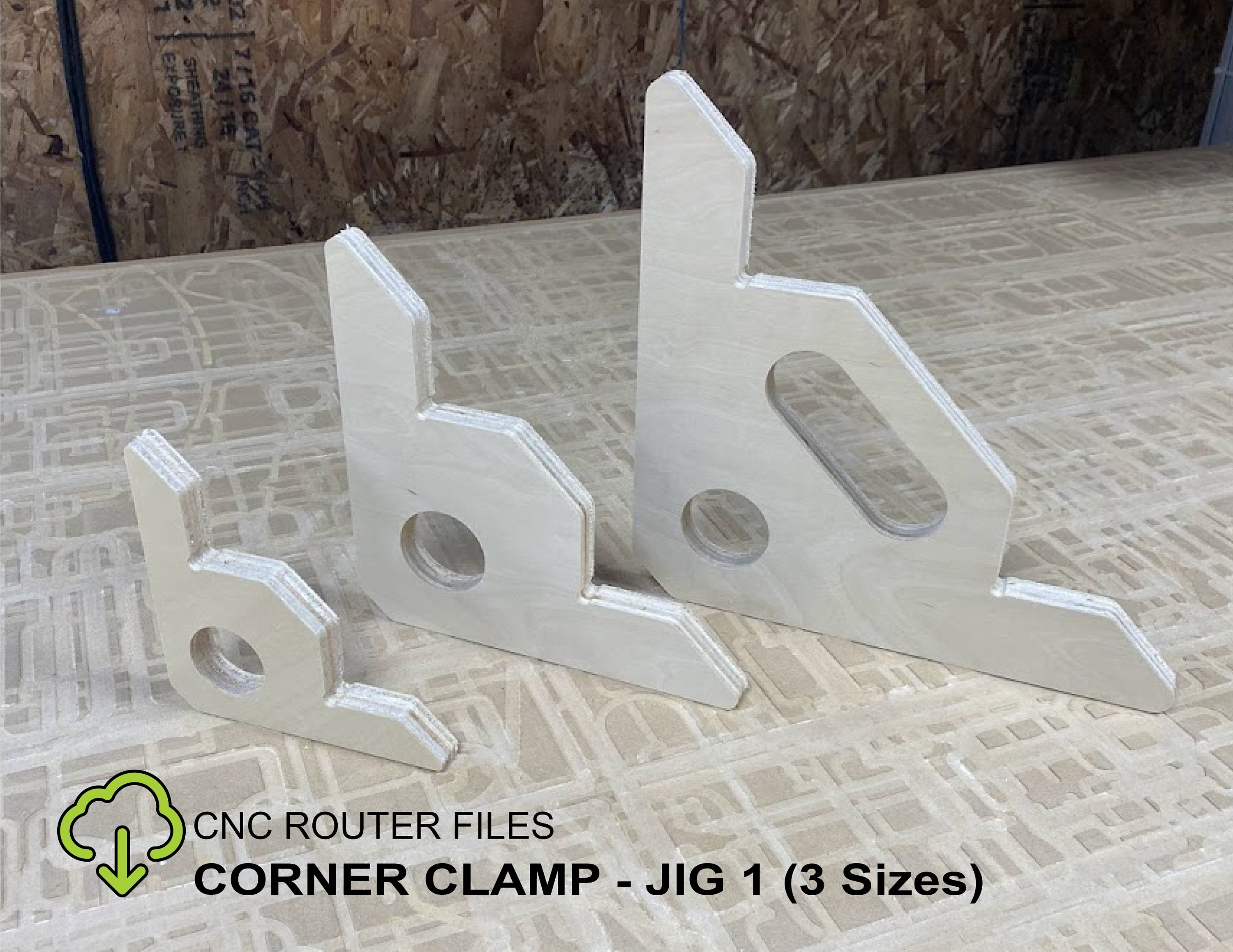 CNC Router Files French Cleat Sandpaper Holder Rack CNC Router
