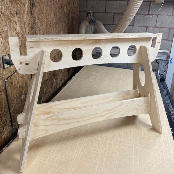 CNC Router Files Sawhorse Knockdown Saw Horses CNC Files for Wood